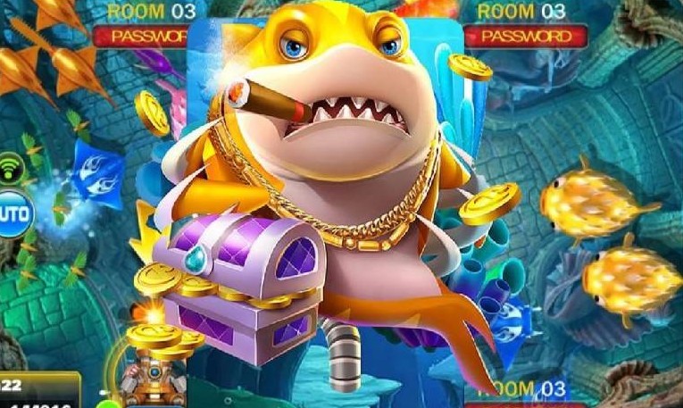 Săn cá mập vàng game bắn cá 3D chất lượng